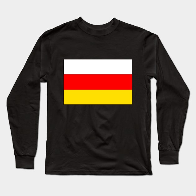 South Ossetia Long Sleeve T-Shirt by Wickedcartoons